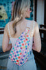 Multicolored Checkered Pattern Wholesale Sling Belt Bag