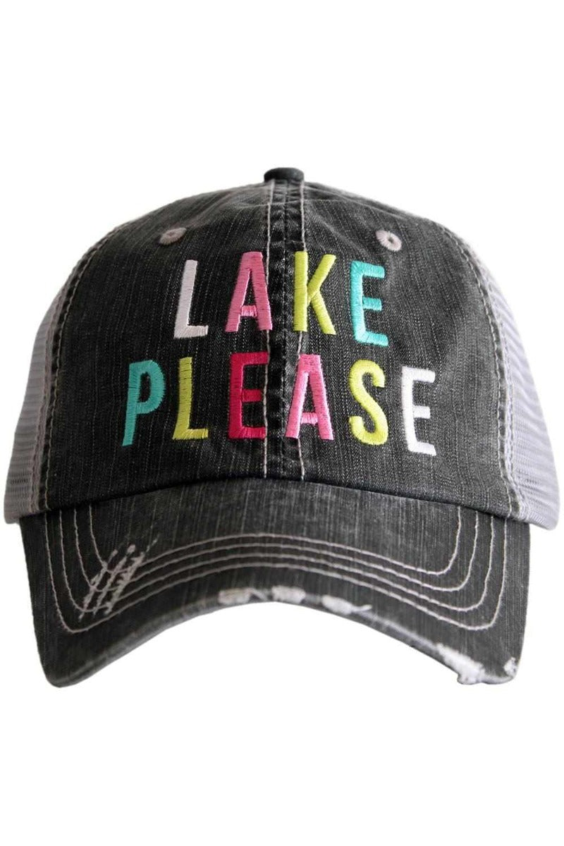 Lake Please (MULTICOLORED) Wholesale Trucker Hats