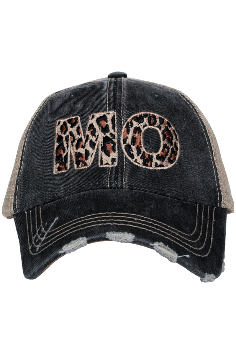 MO Missouri Leopard State Wholesale Hat MO Missouri Leopard State Wholesale Hat