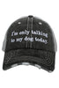 I'm Only Talking to My Dog Wholesale Trucker Hats
