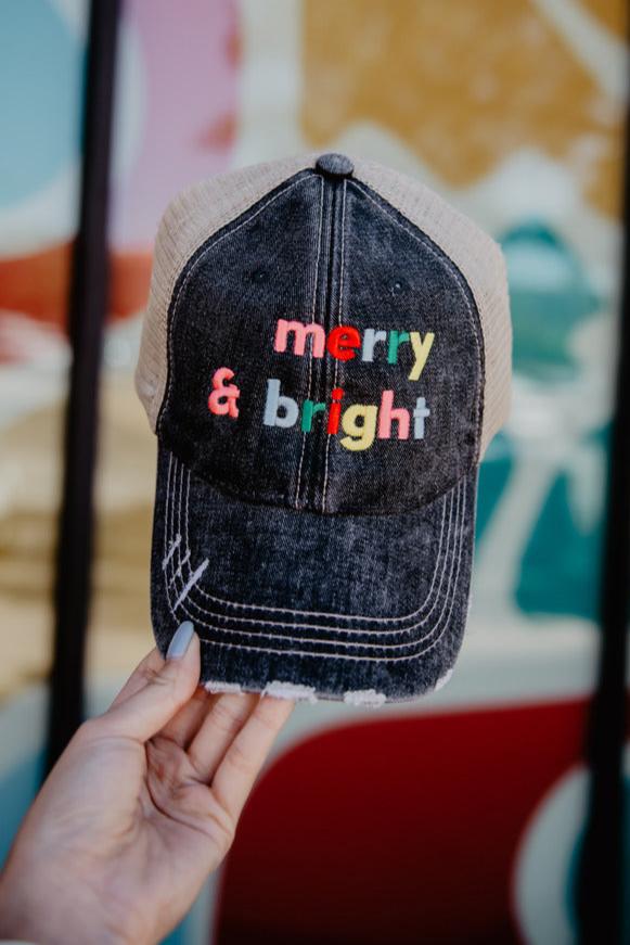 Merry and Bright (Multi) Wholesale Trucker Hat Merry and Bright (Multi) Wholesale Trucker Hat