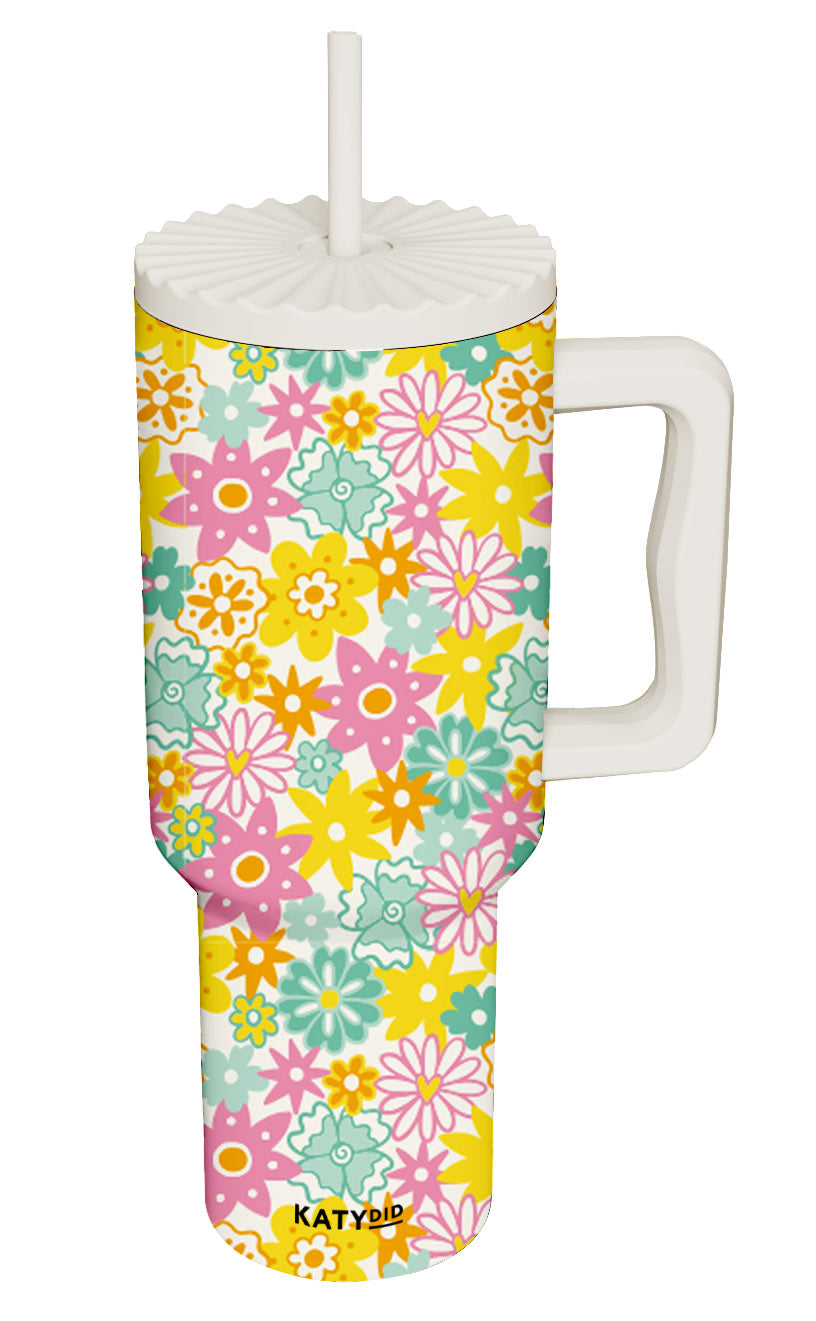 Spring Flowers Wholesale 38 Oz Tumbler Spring Flowers Wholesale 38 Oz Tumbler