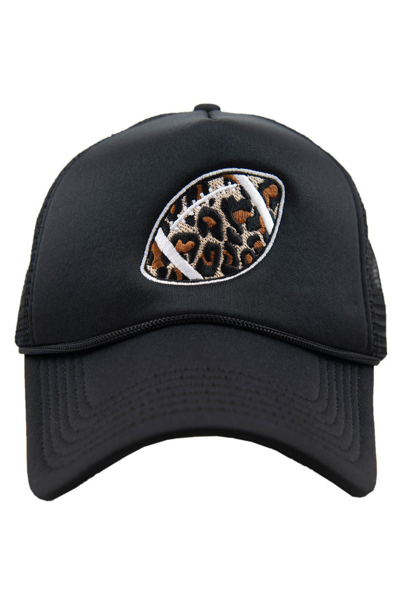 Leopard Print Football Wholesale Foam Hat Snapback Leopard Print Football Wholesale Foam Hat Snapback