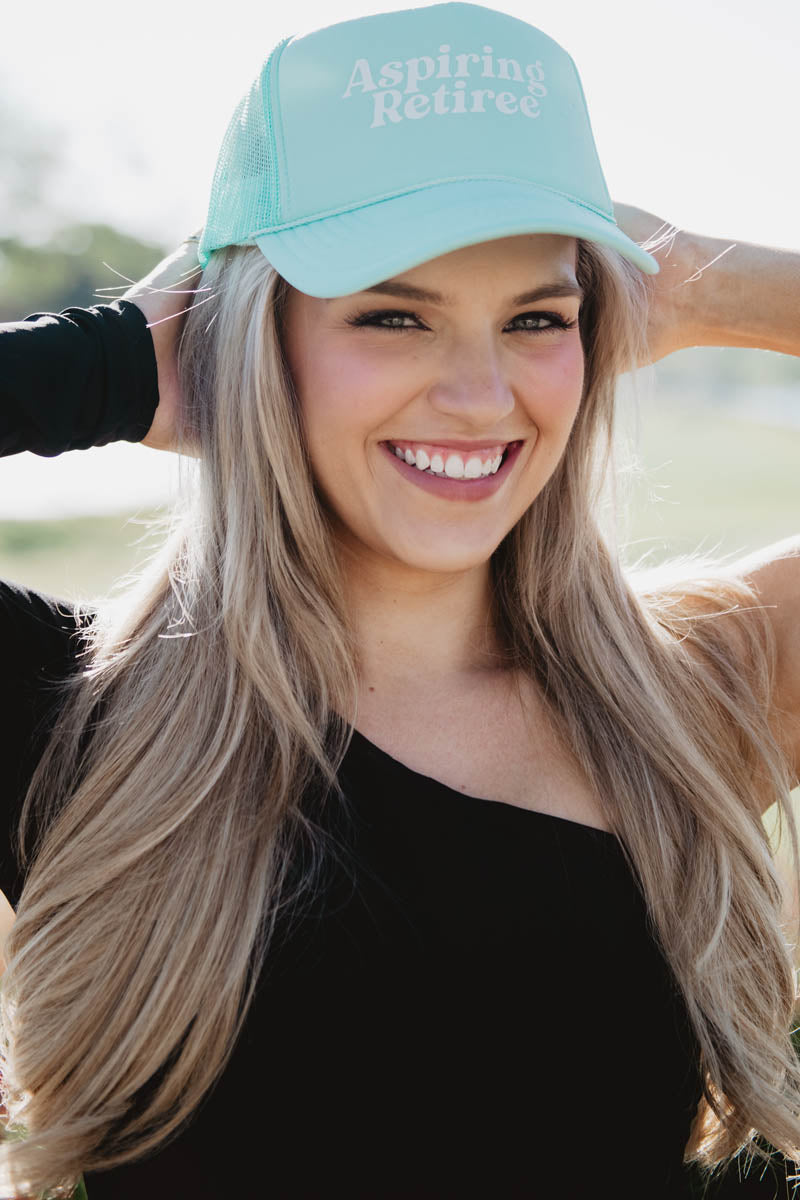 Aspiring Retiree Foam Mesh Hat Wholesale Aspiring Retiree Foam Mesh Hat Wholesale