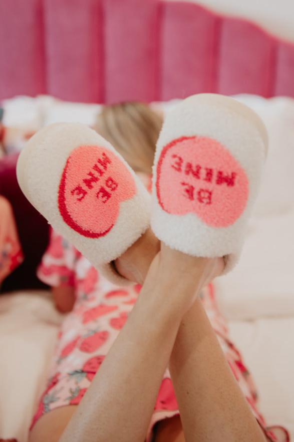 "Be Mine" Candy Slippers "Be Mine" Candy Slippers