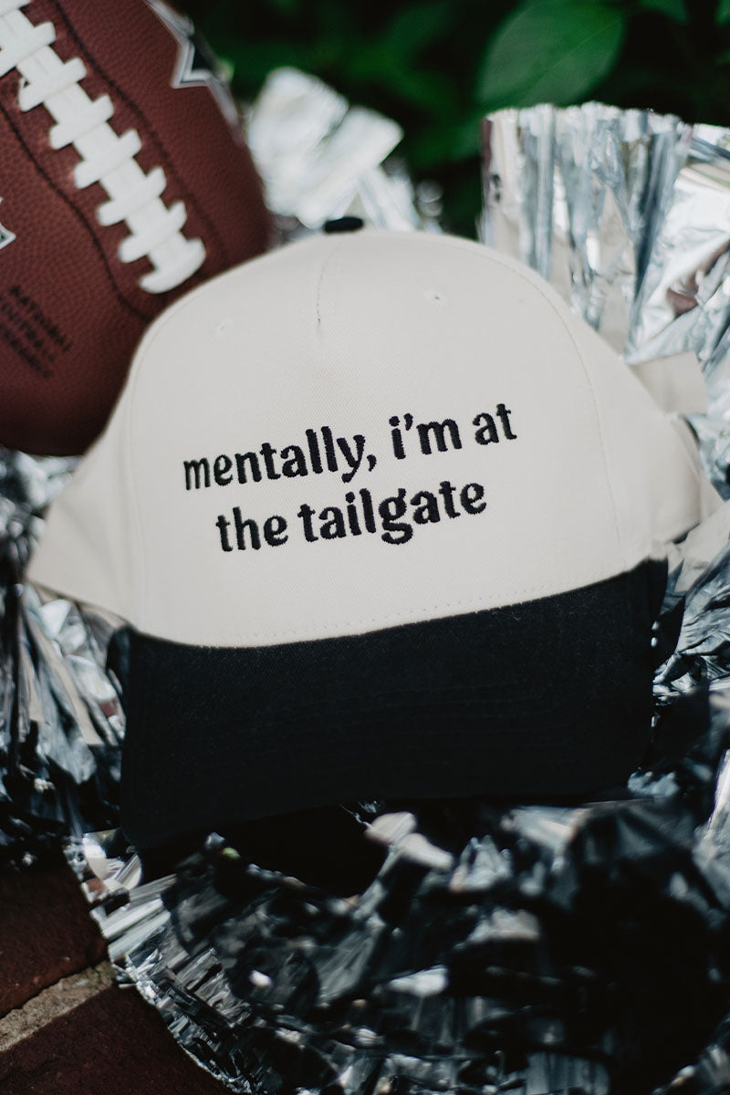 Mentally, I'm At The Tailgate Vintage Trucker Hats Wholesale Mentally, I'm At The Tailgate Vintage Trucker Hats Wholesale
