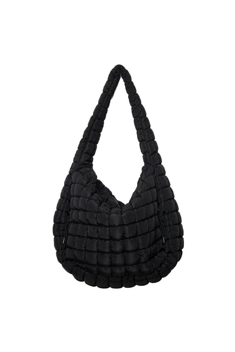 Black Wholesale Puffer Tote Bag Black Wholesale Puffer Tote Bag
