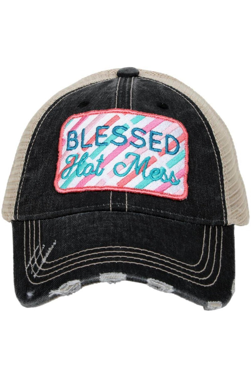 Blessed Hot Mess Wholesale Trucker Hats Blessed Hot Mess Wholesale Trucker Hats