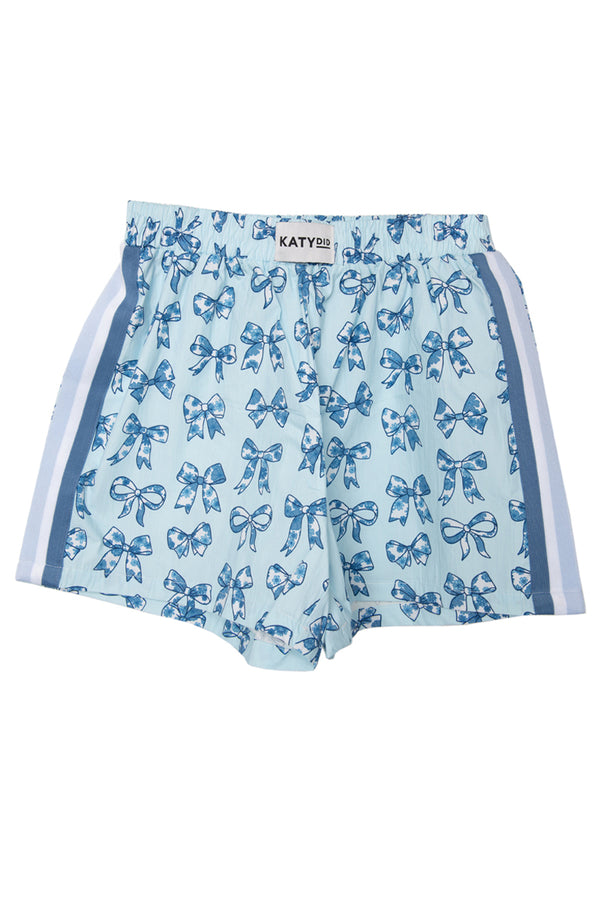 Chinoiserie Coquette Bows Ladies Boxer Shorts