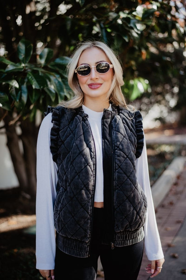 Quilted Wholesale Vests | Women's Wholesale Outerwear | Katydid