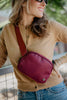 Maroon Wholesale Solid Belt Bag