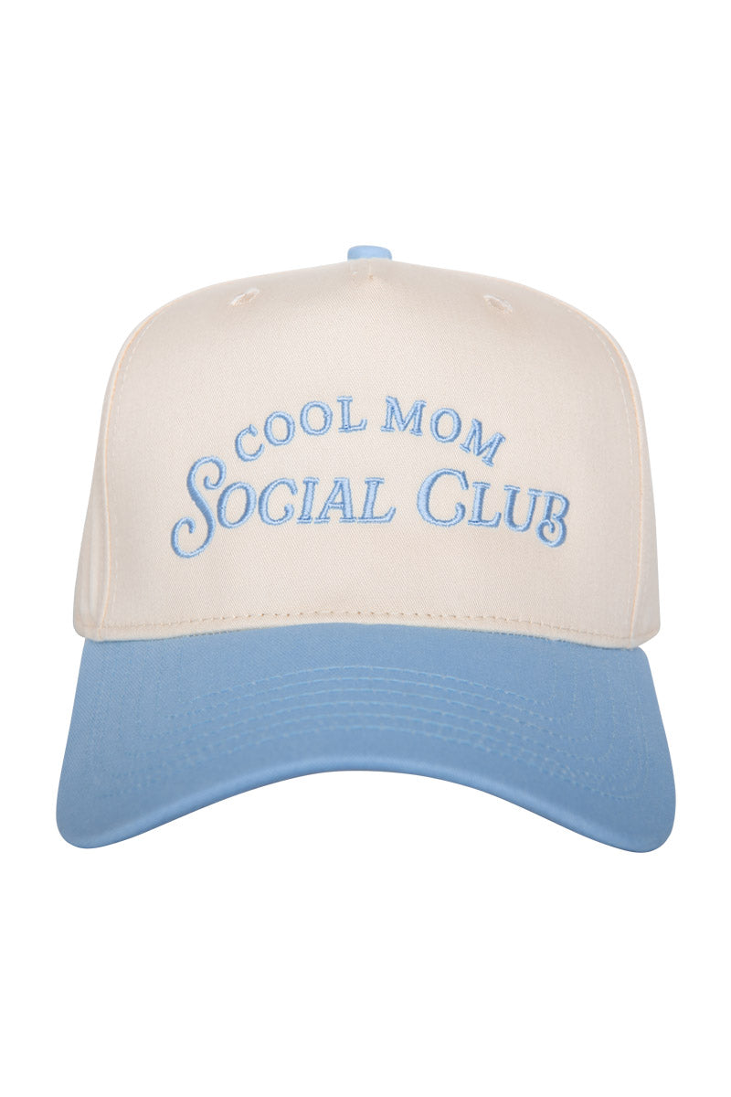 Cool Mom Social Club Wholesale Two-Toned Vintage Hat Cool Mom Social Club Wholesale Two-Toned Vintage Hat