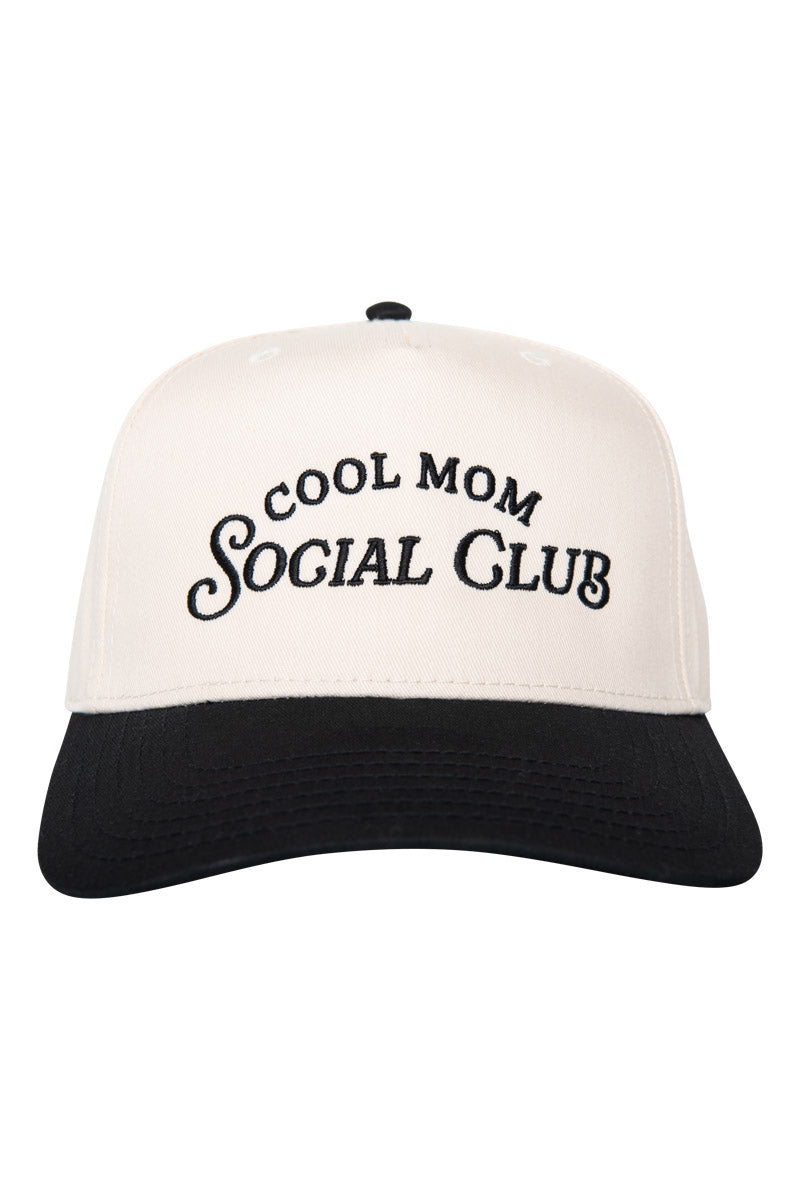 Cool Mom Social Club Wholesale Two-Toned Vintage Hat Cool Mom Social Club Wholesale Two-Toned Vintage Hat