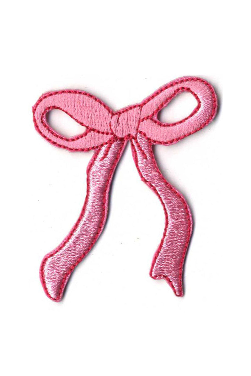 Pink Bow Wholesale Iron On Hat Patch (SET OF 3) Pink Bow Wholesale Iron On Hat Patch (SET OF 3)