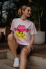 Cowboy Happy Face Western Wholesale Graphic Tee