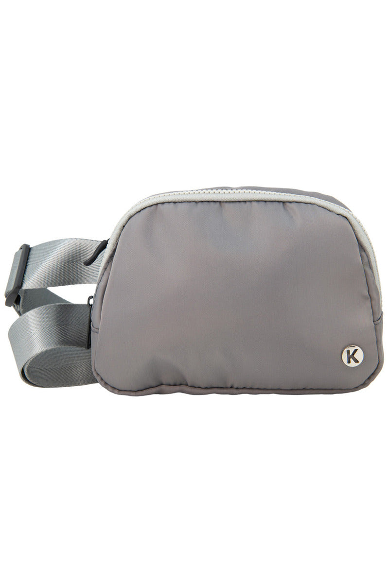 Gray Wholesale Solid Belt Bag Gray Wholesale Solid Belt Bag