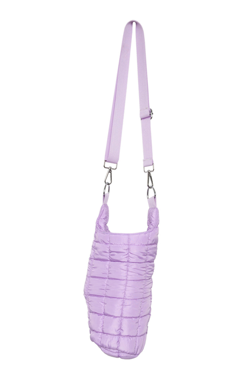Light Purple Wholesale Quilted Tumbler Carrier Bag Light Purple Wholesale Quilted Tumbler Carrier Bag