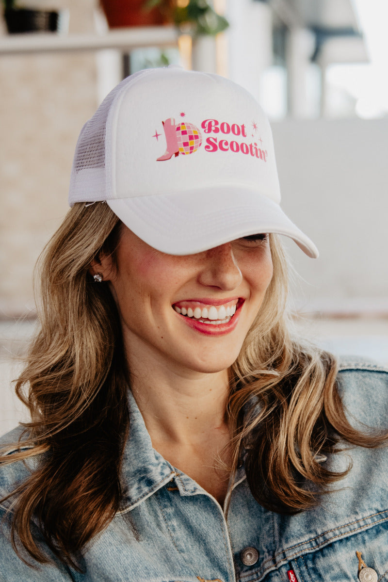 Boot Scootin' Wholesale Western Foam Trucker Hat Boot Scootin' Wholesale Western Foam Trucker Hat