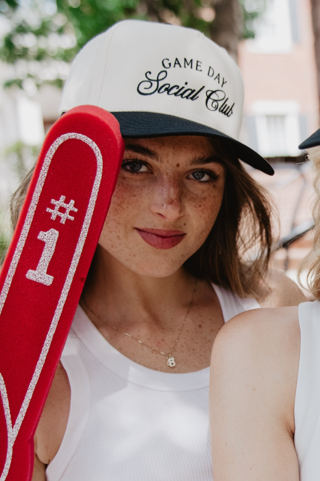 Game Day Social Club Wholesale Two-Toned Vintage Hat Game Day Social Club Wholesale Two-Toned Vintage Hat