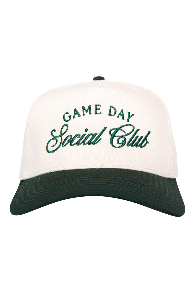 Game Day Social Club Wholesale Two-Toned Vintage Hat Game Day Social Club Wholesale Two-Toned Vintage Hat