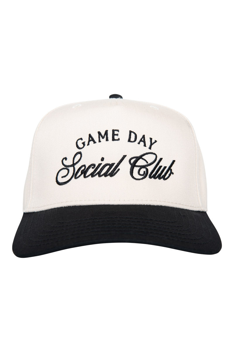 Game Day Social Club Wholesale Two-Toned Vintage Hat Game Day Social Club Wholesale Two-Toned Vintage Hat