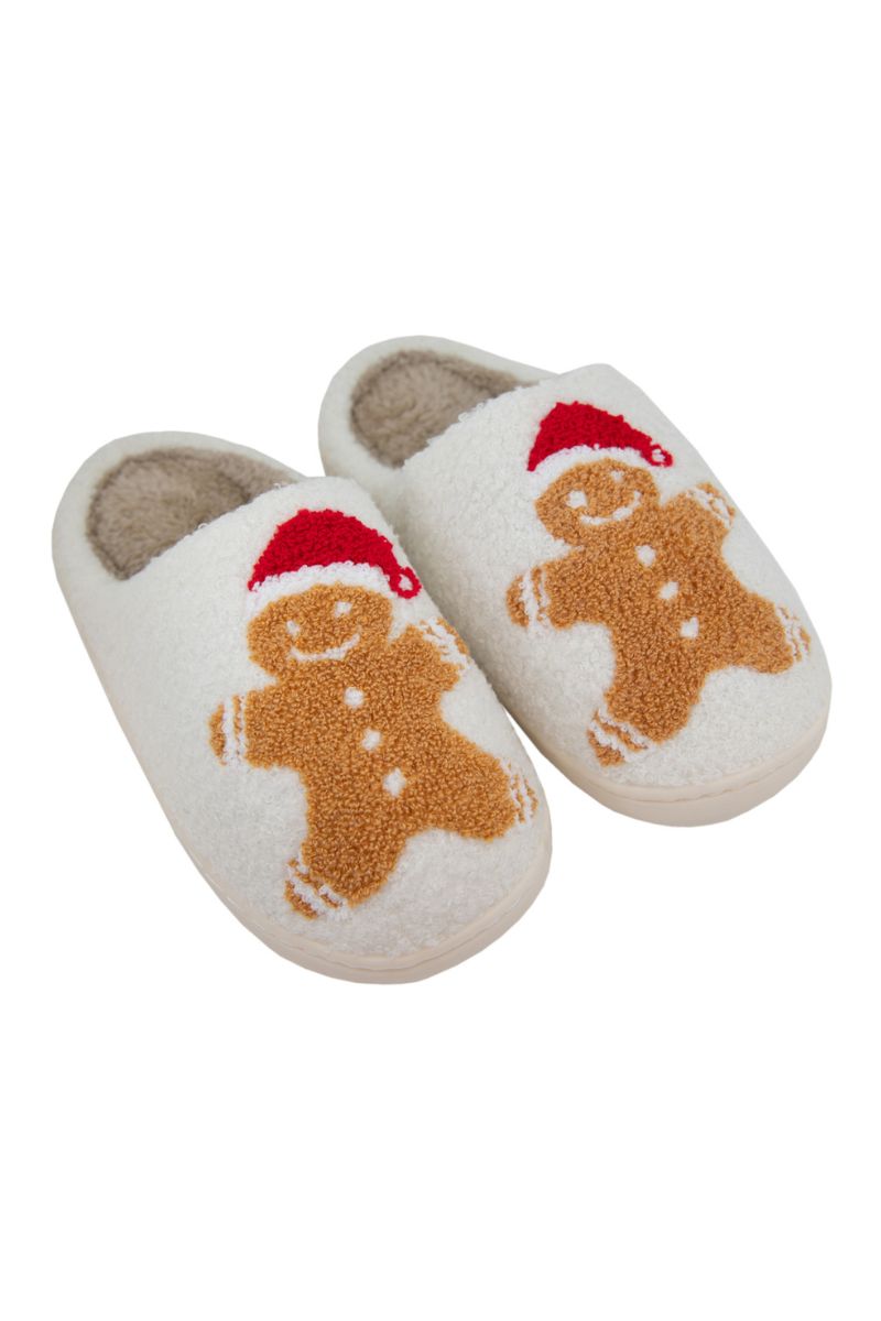 Gingerbread Man Wholesale House Slippers Gingerbread Man Wholesale House Slippers