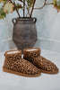 Leopard Print Fur Mini Ankle Wholesale Boots