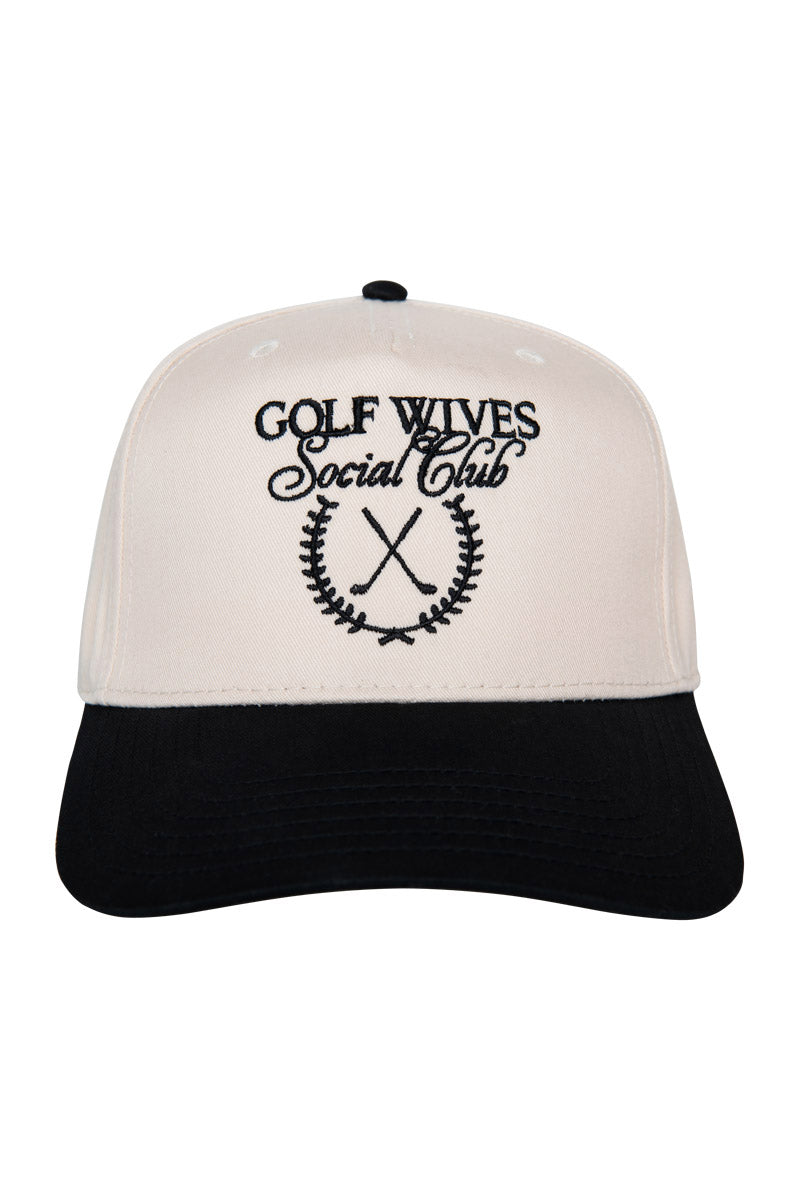 Golf Wives Social Club Wholesale Two-Toned Vintage Hats Golf Wives Social Club Wholesale Two-Toned Vintage Hats