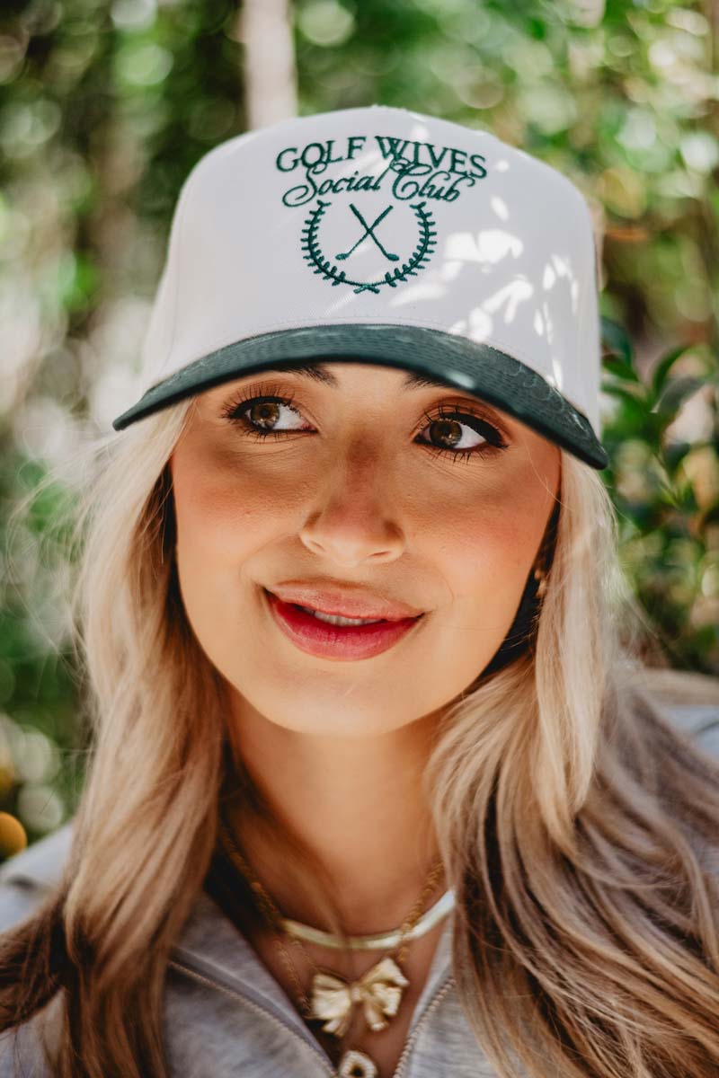 Golf Wives Social Club Wholesale Two-Toned Vintage Hats Golf Wives Social Club Wholesale Two-Toned Vintage Hats