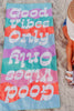 Good Vibes Repeat Wholesale Quick Dry Beach Towel