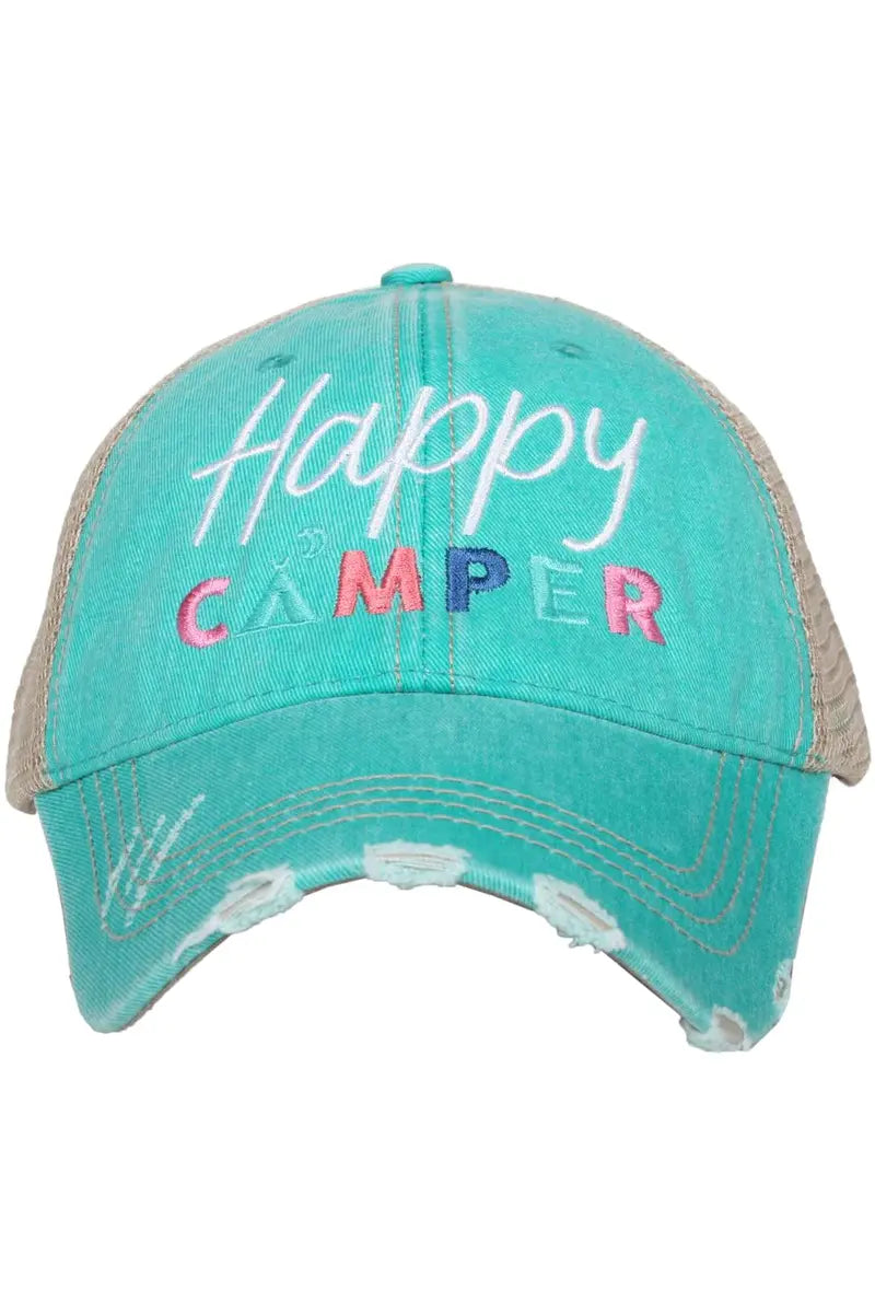 Happy Camper with Moon Wholesale Trucker Hats Happy Camper with Moon Wholesale Trucker Hats