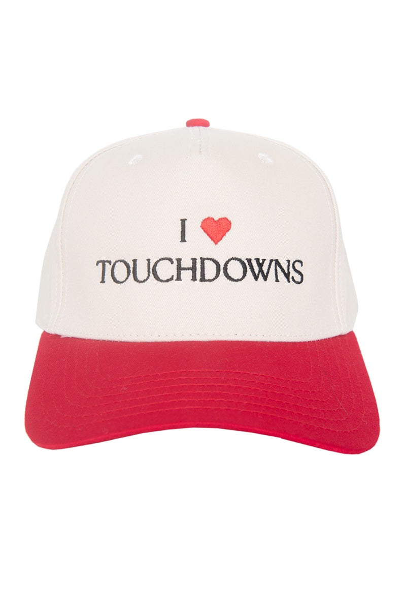 I Heart Touchdowns Wholesale Trucker Hat Vintage I Heart Touchdowns Wholesale Trucker Hat Vintage