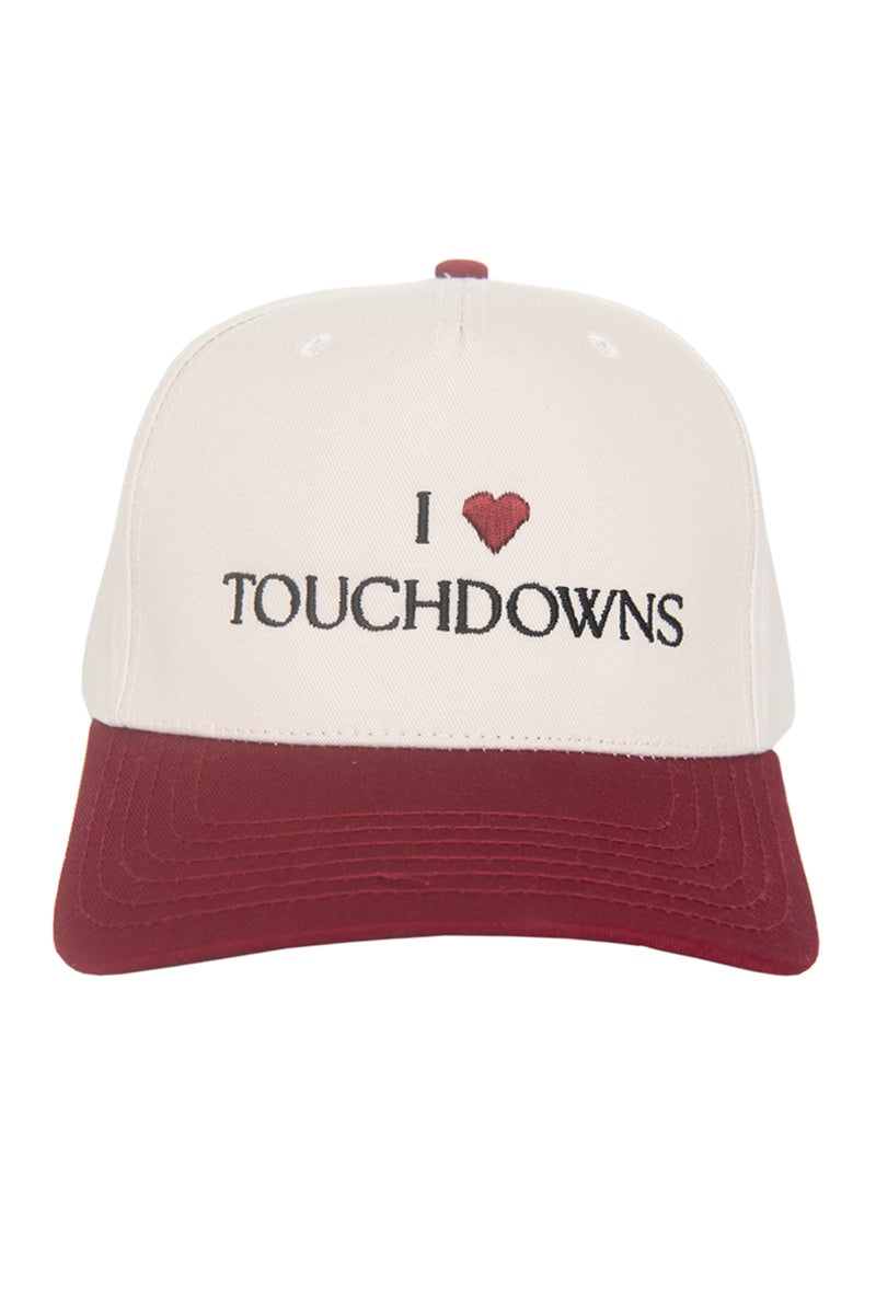 I Heart Touchdowns Wholesale Trucker Hat Vintage I Heart Touchdowns Wholesale Trucker Hat Vintage