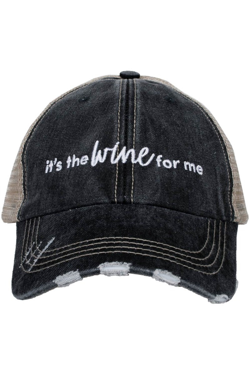 It's the Wine for Me Wholesale Trucker Hats It's the Wine for Me Wholesale Trucker Hats