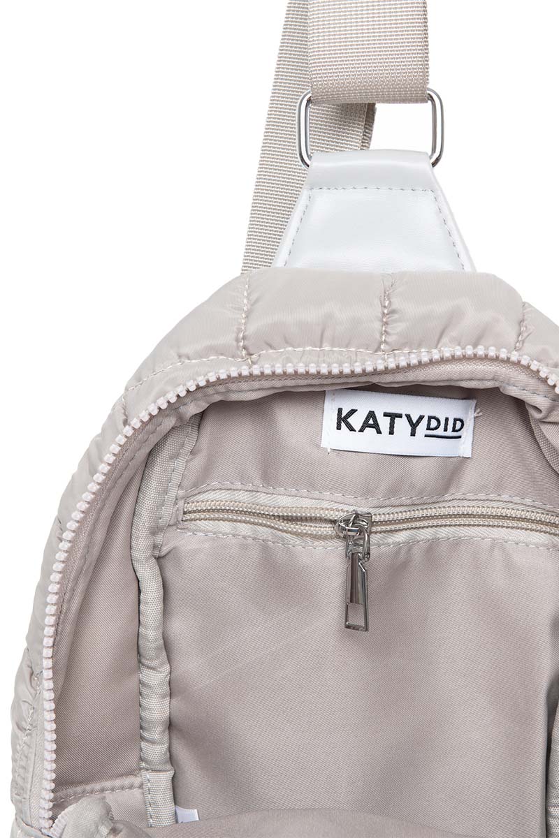 Sand Wholesale Quilted Sling Belt Bag Sand Wholesale Quilted Sling Belt Bag