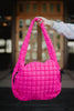 Hot Pink Wholesale Hobo Tote Bag