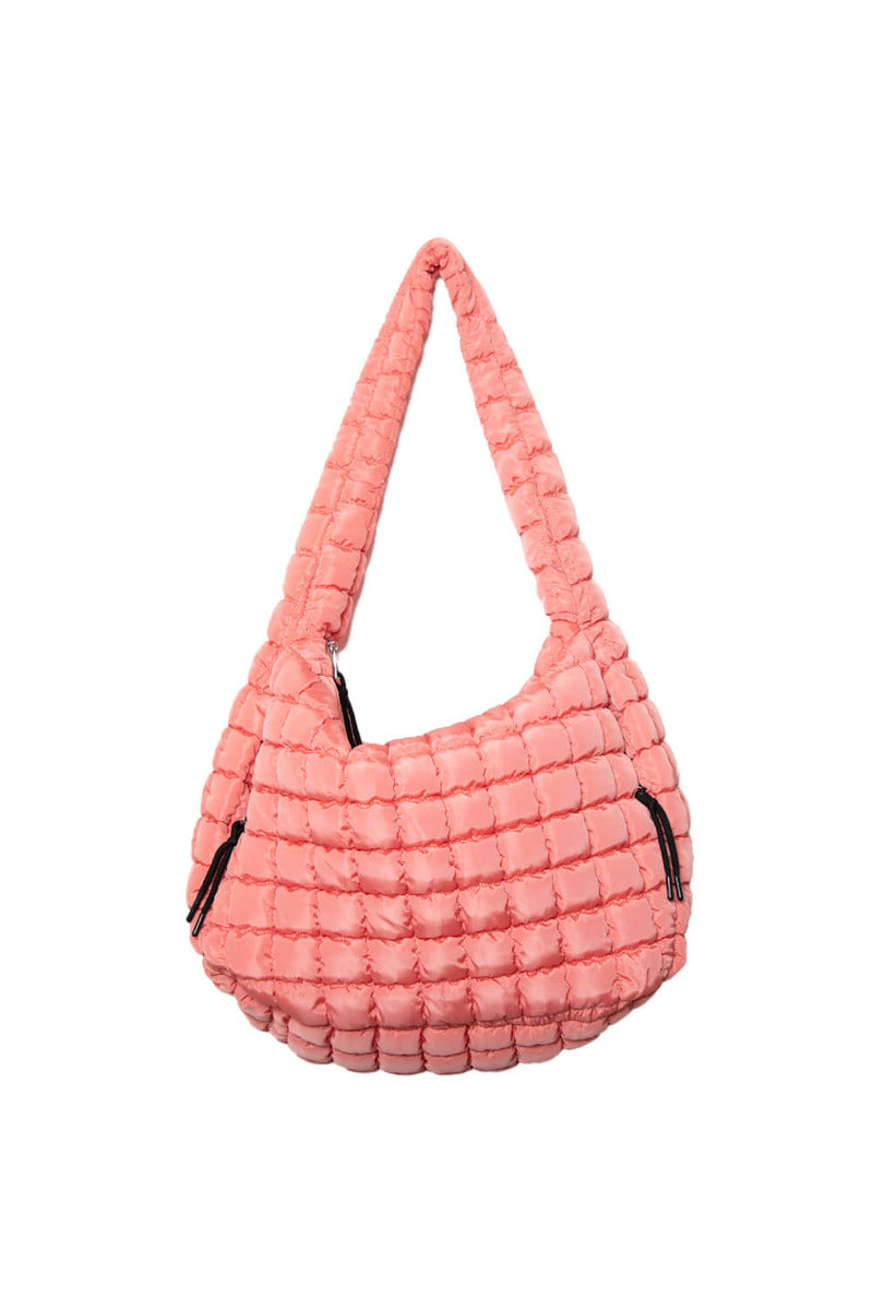 Coral Wholesale Quilted Women's Tote Bag Coral Wholesale Quilted Women's Tote Bag