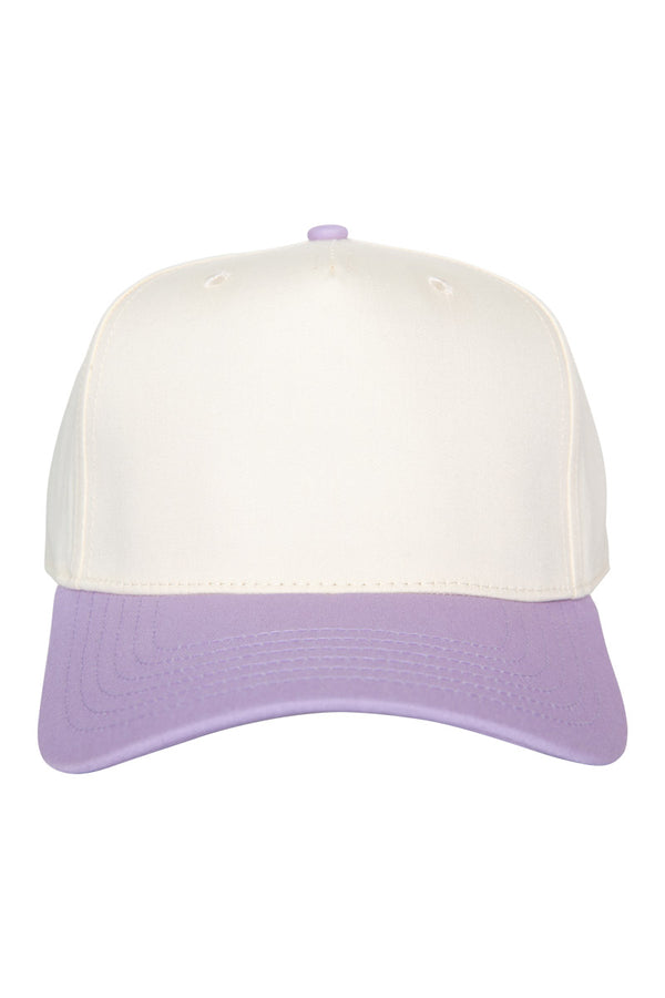 Off White Lilac Lavender Light Purple Cap Shop Premium Monogrammed Lilac Baseball Hat | Rey to Z – Rey  main image 4