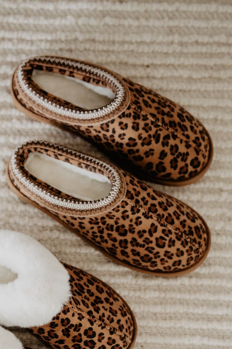 Leopard Print Wholesale Embroidered Slippers for Women Leopard Print Wholesale Embroidered Slippers for Women