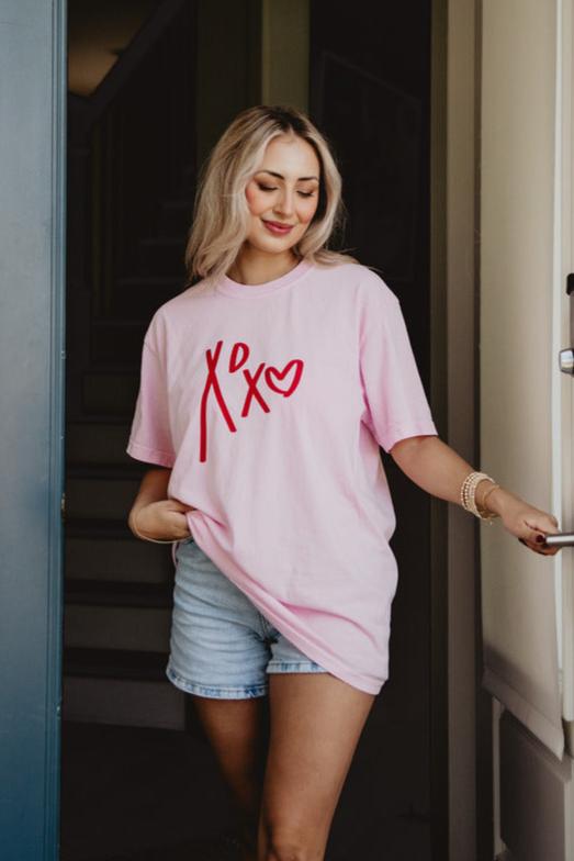 XOXO Heart Graphic Tees for Women XOXO Heart Graphic Tees for Women
