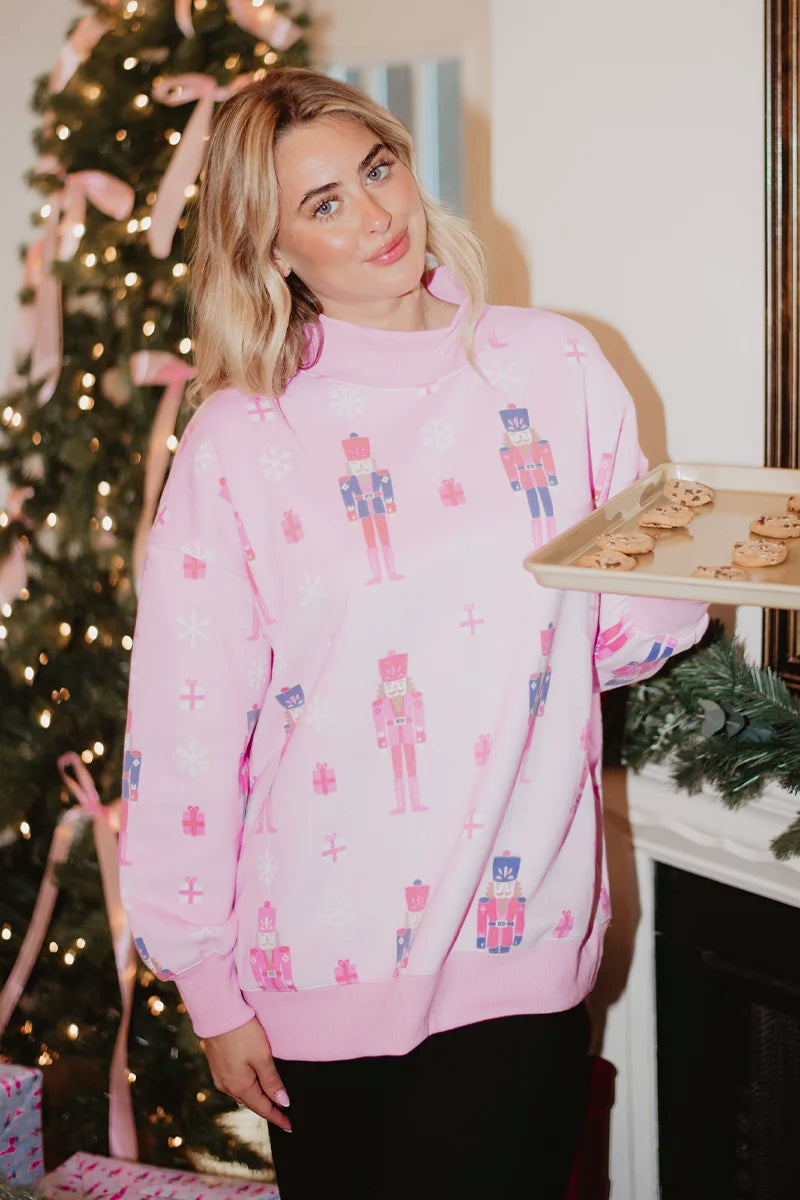 Nutcrackers Printed Sweatshirt Nutcrackers Printed Sweatshirt