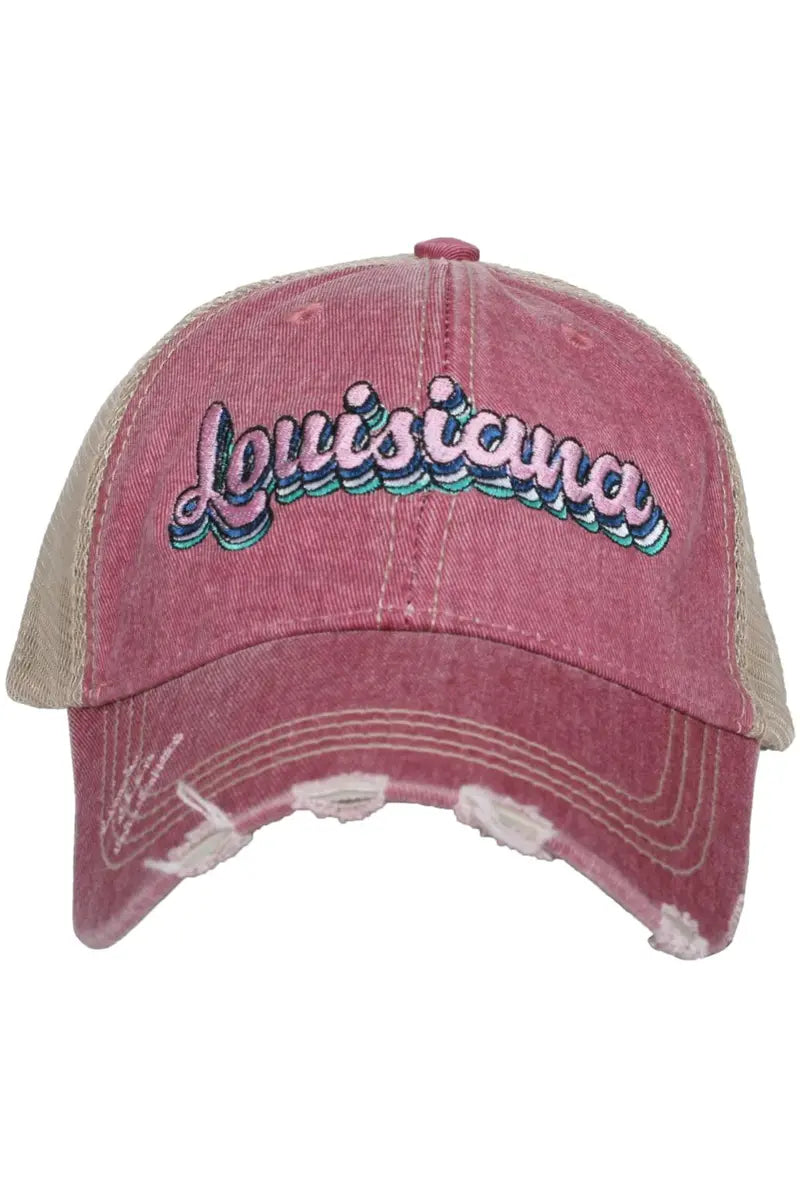 Louisiana Layered Wholesale Trucker Hats Louisiana Layered Wholesale Trucker Hats