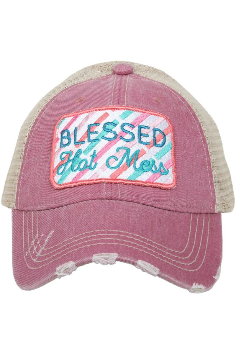 Blessed Hot Mess Wholesale Trucker Hats Blessed Hot Mess Wholesale Trucker Hats