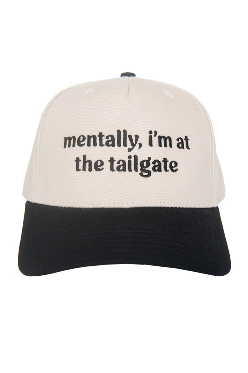 Mentally, I'm At The Tailgate Vintage Trucker Hats Wholesale Mentally, I'm At The Tailgate Vintage Trucker Hats Wholesale