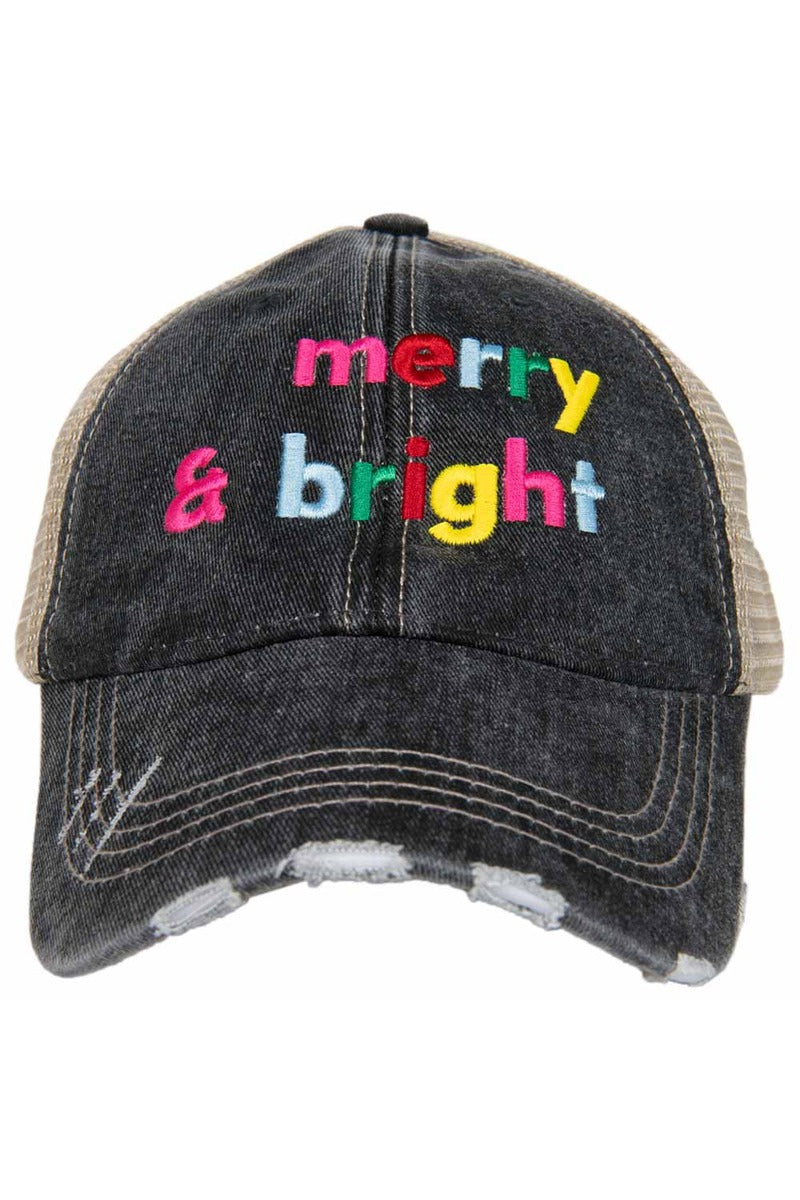 Merry and Bright (Multi) Wholesale Trucker Hat Merry and Bright (Multi) Wholesale Trucker Hat