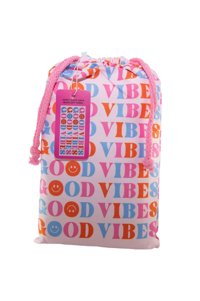 Happy Good Vibes (2023) Quick Dry Towel Happy Good Vibes (2023) Quick Dry Towel