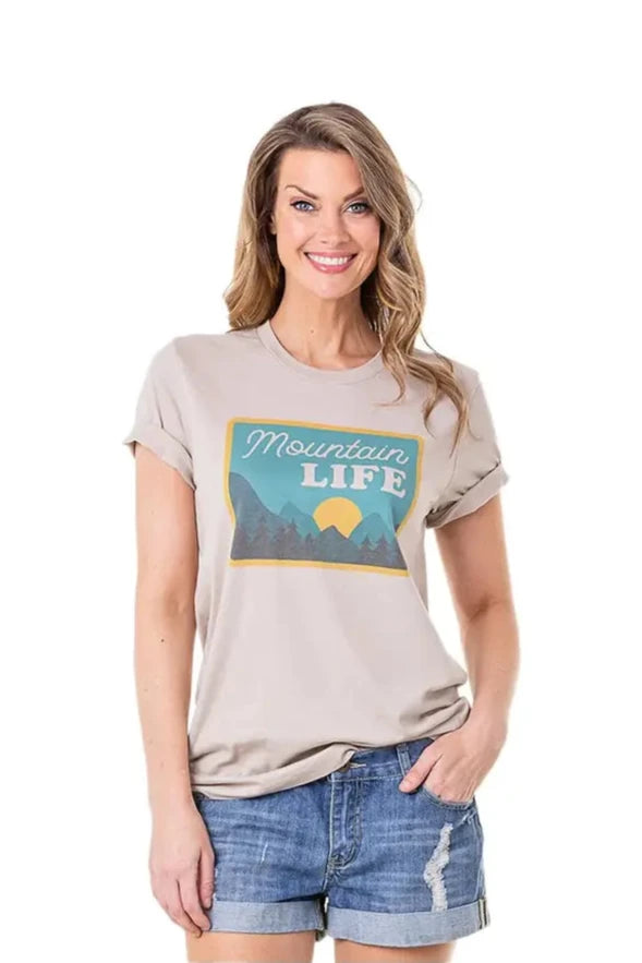 Mountain Life Wholesale Graphic T-Shirts Mountain Life Wholesale Graphic T-Shirts