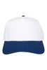 Blue and White Wholesale Retro Two-Toned Vintage Hat