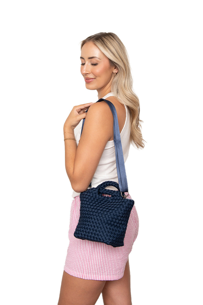 Navy Wholesale Bucket Tote Bag Navy Wholesale Bucket Tote Bag