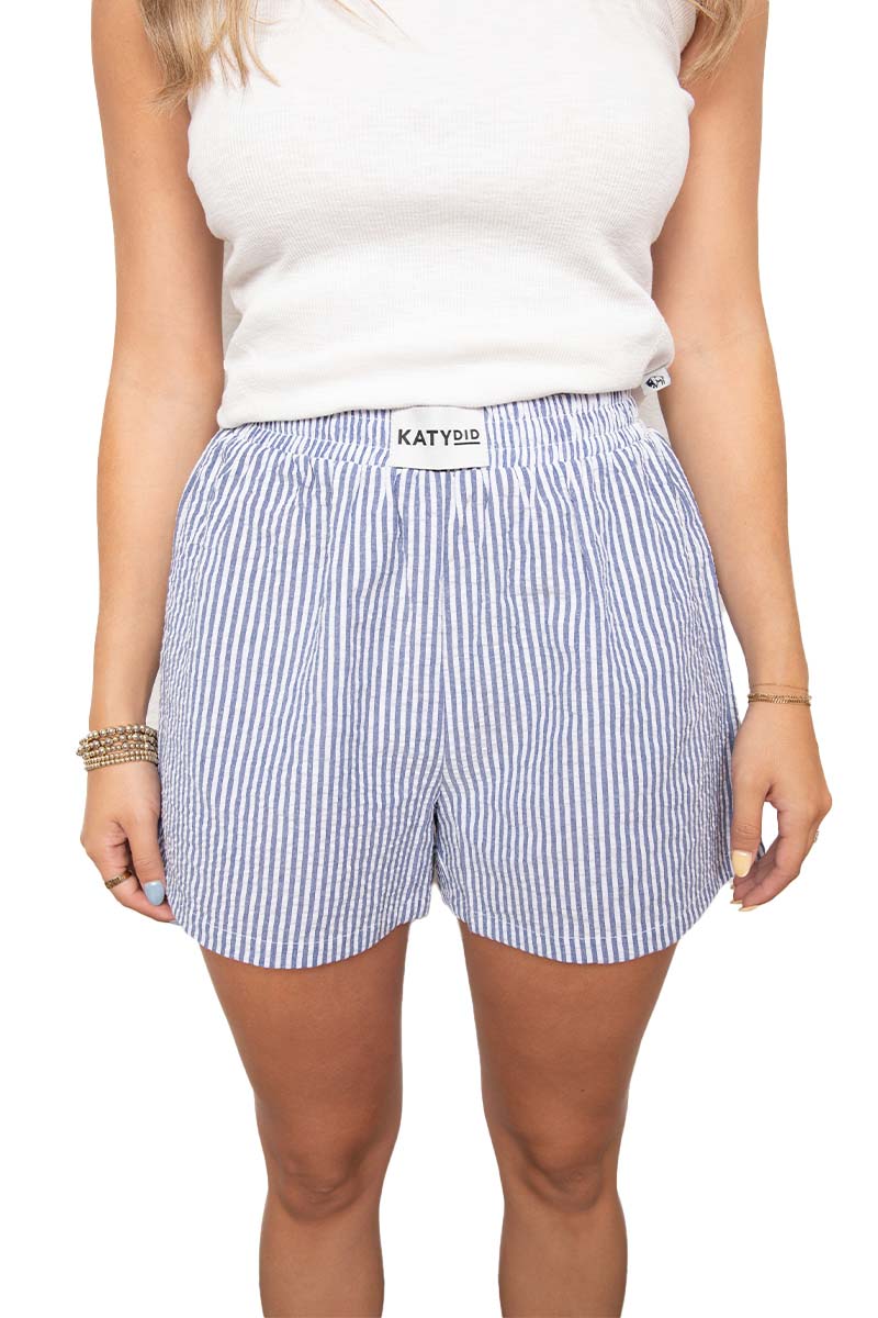 Navy Blue Striped Wholesale Boxers Navy Blue Striped Wholesale Boxers